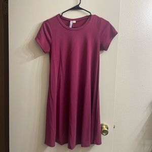 Size Small Mauve Anya T-Shirt Dress